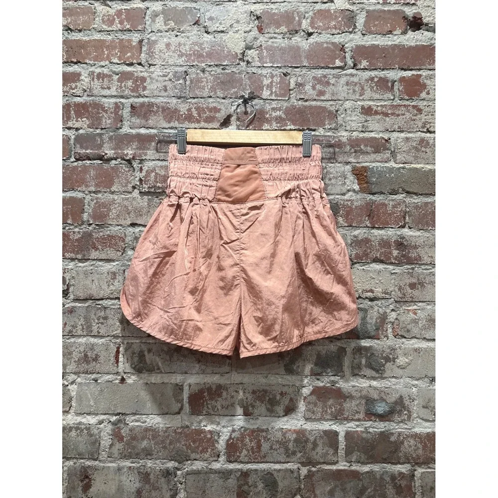 Free People FP Movement The Way Home Shorts Apricot Peach Size M
